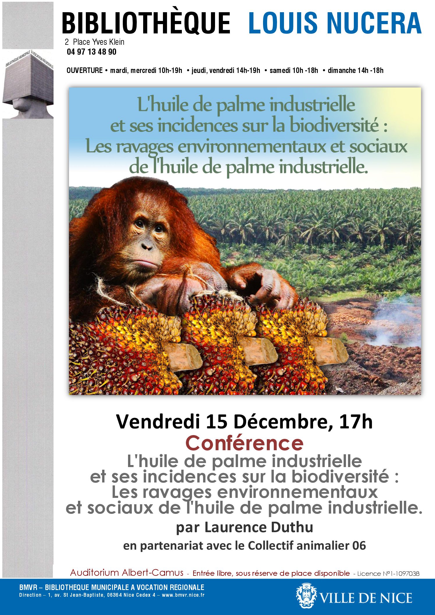 Conférence sur l’huile de palme